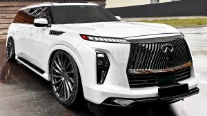 INFINITI QX80 Autograph 2026 — брутальный роскошный внедорожник: интерьер и экстерьер.