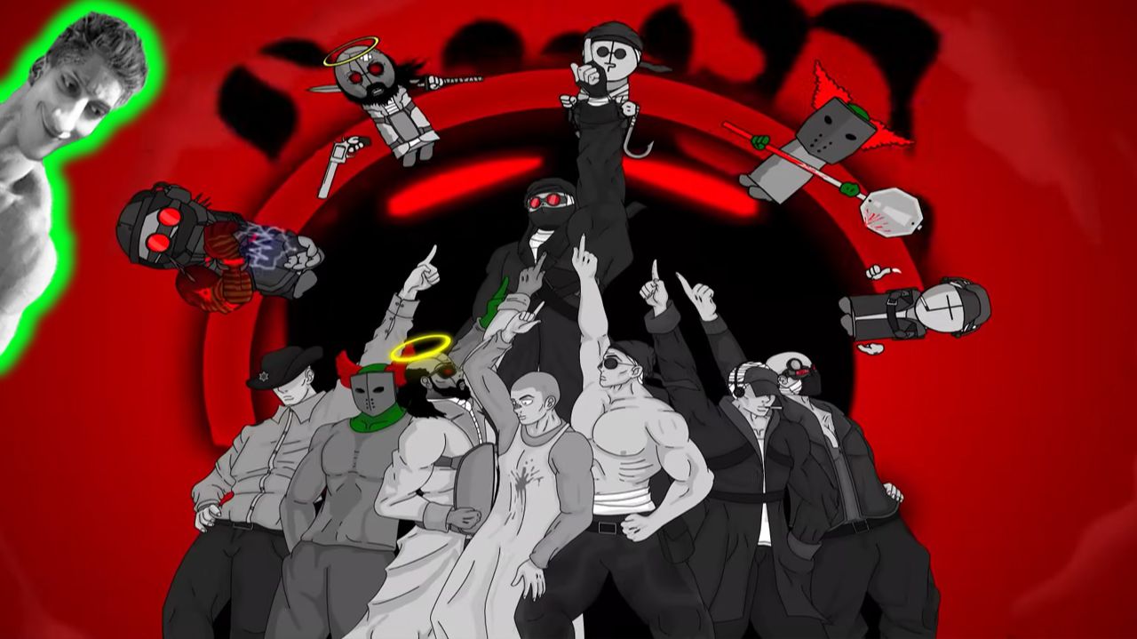 Маднесс Комбат, но это Аниме Опенинг - Реакция на TarKade смотреть онлайн