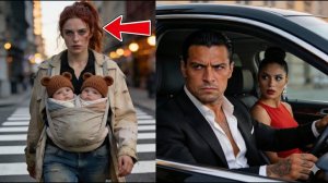 Босс мафии вез невесту домои пока не увидел бывшую с близнецами на пешеходном переходе города