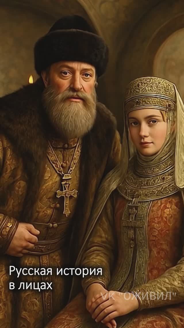 Русская история в лицах. Картины в движении под спокойную музыку #Оживил