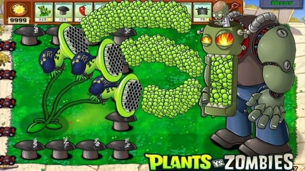 Зомби против растений! Plants vs Zombies ПвЗ PvZ Растения против Зомби