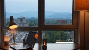 2-Hour Study with Me   Tsinghua University at Dusk 🌇   Pomodoro 50-10   Relaxing Lo-Fi   Day 172