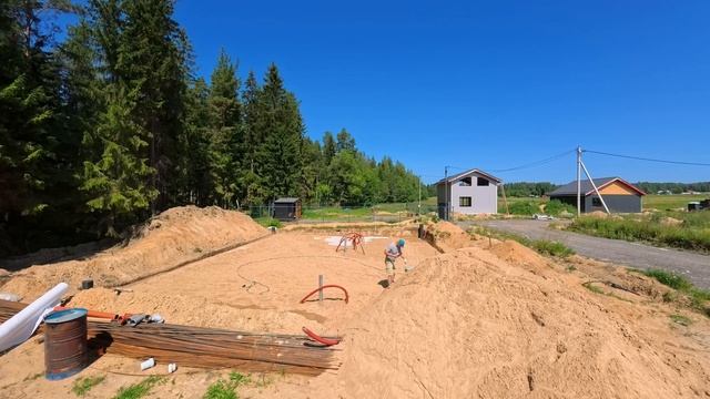 Обратная засыпка часть 3