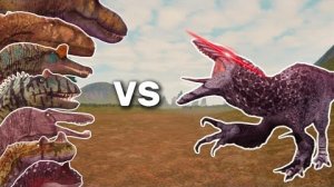 Мегараптор против всех: The cursed Island