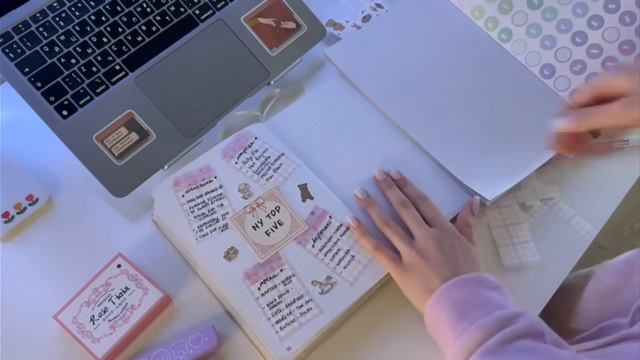 Polly Pie / идеи для зополнения блокнота