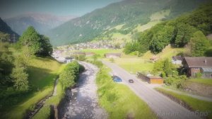 Швейцария, 4K , Езда по живописным горным дорогам