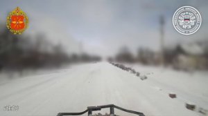 НРТК «Курьер» уцелел после атаки FPV-дрона: беспилотная доставка спасла жизни