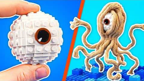 ЛЕГО Я собрал фильм «Губка Боб» из конструктора LEGO