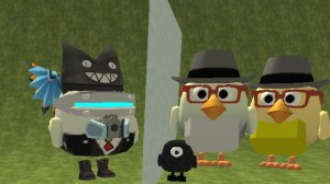 Как сделать скин Чало скуфов и Кавычки в чикен ган