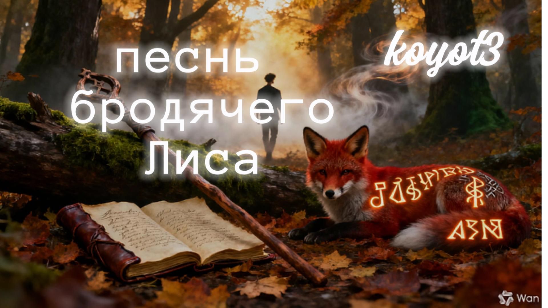 Песнь бродячего Лиса./Авторская песня/буктрейлер/