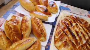 Пирожки в духовке с разными начинками