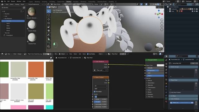 Stylized Kitchen Course in Blender p134 SK_S3_C27 Plants part 1