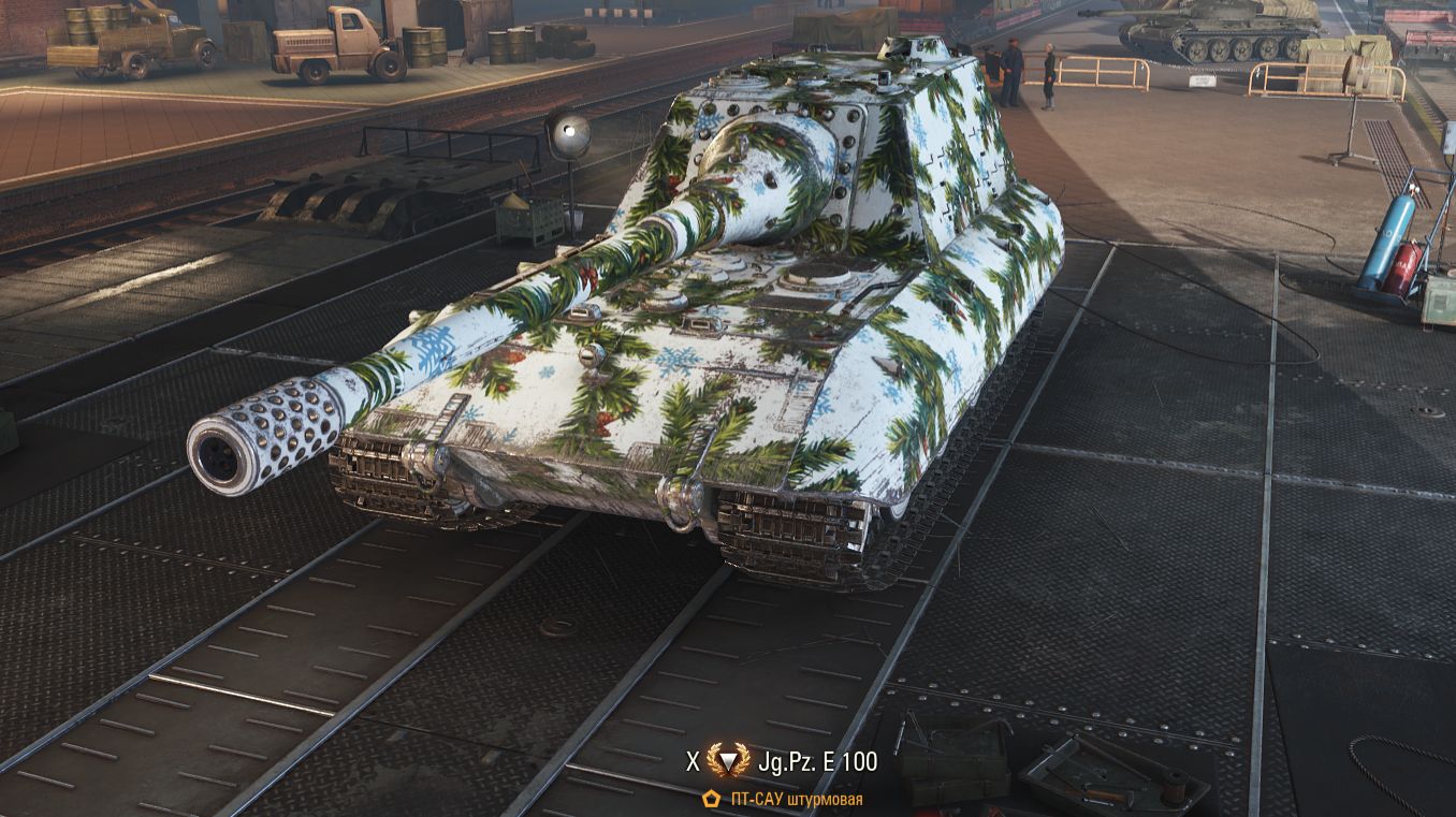 немецкая ПТ X уровня Jg.Pz.E 100 -Генеральное сражение
