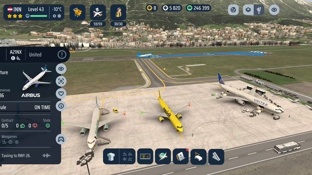 World of Airports. Gameplay record. Plane spotting. Innsbruck airport 69