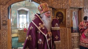 Служение Митрополита Тихона в Свято-Троицком храме г.Мценска 8.2.2026.