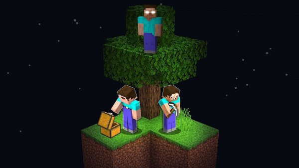 НУБ И ПРО НА ПРОКЛЯТОМ СКАЙБЛОКЕ С ХЕРОБРИНОМ В МАЙНКРАФТ ! НУБИК И ТРОЛЛИНГ ЛОВУШКА