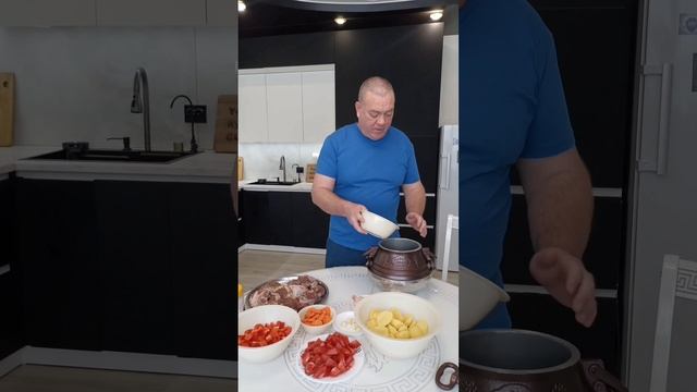 Баранина в афганском казане.