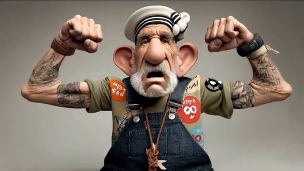 AI Talking Caricatures | AI Art Animation with Veo 3 + MidJourney-(720p24)