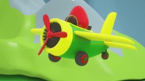 Обучающие видео! Колёса на автобусе — Колёса в форме футбольного мяча — Детские стишки и песенки