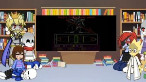 •Реакция undertale на песню Азгора Дриммура•