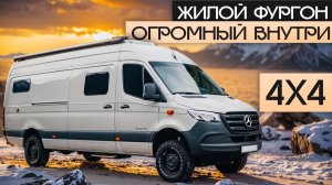 Большой внедорожный Автодом-кастенваген 4х4! Жилой фургон Hymer Grand Canyon S700