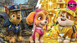 Щенячий патруль и Маршалл. Залипательное видео. Мультфильм для детей и малышей. Анимация
