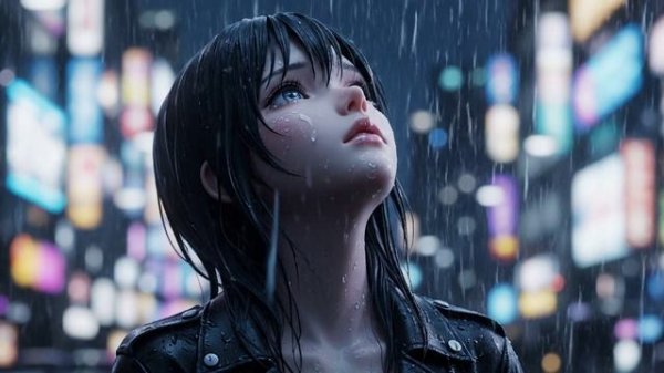 🌧️ Rain in Neo-Tokyo