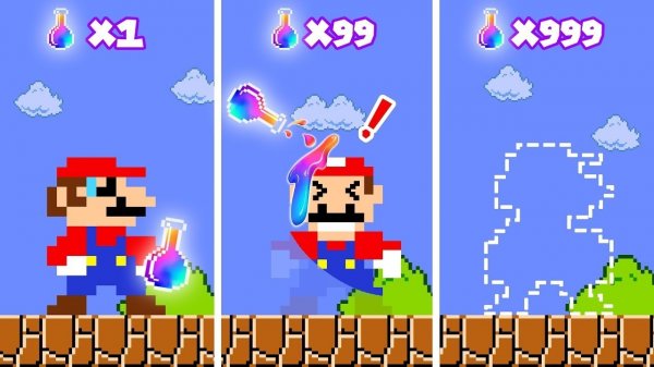 🥷Марио и элексир невидимки 🤣