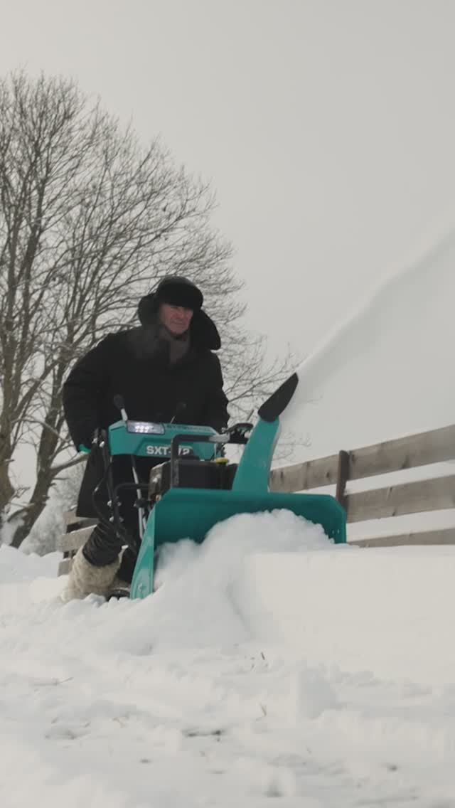 STEVIMAN SXT‑72 — Мощь 10 л. с. для тяжёлых сугробов