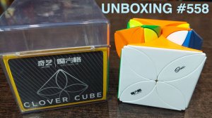 Unboxing №558 Кловер Куб Цветной | QiYi Clover Cube Color