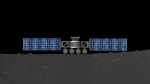 посадка лунохода по принципу марсохода Curiosity ( без доната )