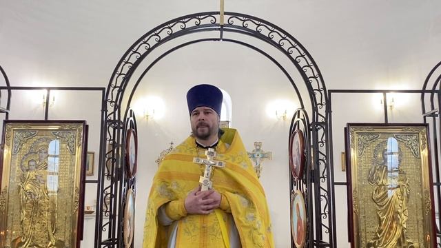 Проповедь в Неделю о блудном сыне.(08.02.2026). Протоиерей Димитрий Нестеренко.