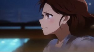 Красивый вид аниме