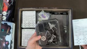 "Звёзды Акариоса" Распаковка настольной игры + дополнения "Дроны Акариоса" и "Битвы Акариоса"