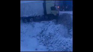 Зима Север .Тяжелейшие условия работы Водителей (1)