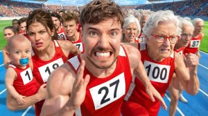 Люди От 1 До 100 Лет Участвуют В Гонке За $250 000!