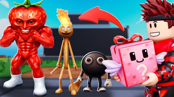 Админ Украл у НАС Брейнротов с нового валентиновский лаки блок  в Craft a Brainrot Roblox !