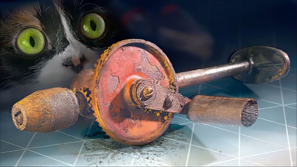 ВОСКРЕШАЕМ УБИТУЮ РУЧНУЮ ДРЕЛЬ