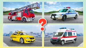 Угадай Городской Транспорт | Учим транспорт | Квиз | BittyBeam Для Детей