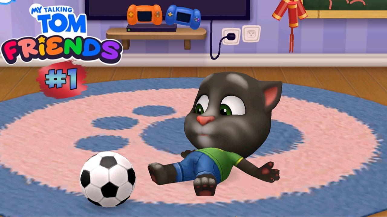 Мой Говорящий Том: Друзья #1➤ Игра Для Детей