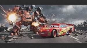 Молния маквин трансформер Оптимус тачки для детей развивающий мультик про машинки роботы развивашка