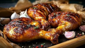 Самые СОЧНЫЕ Куриные окорочка В Духовке. Весь секрет в маринаде! Как приготовить куриные окорочка