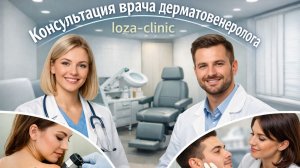 Консультация врача дерматовенеролога