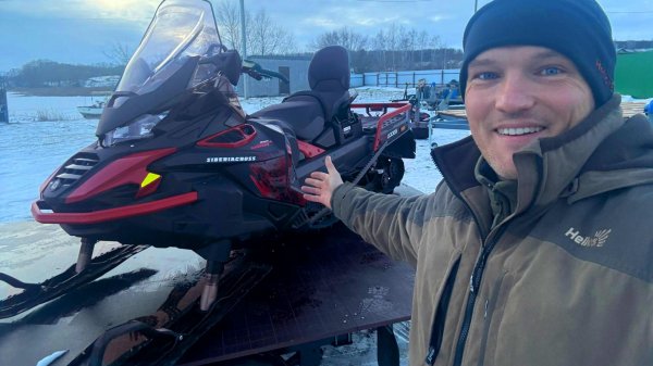 ВЗЯЛ КИТАЙЦА! НО НЕ ОТ ХОРОШЕЙ ЖИЗНИ!  СНЕГОХОД AODES SiberiaCross 1000 SWT