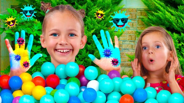 Вымойте руки | Детские стишки и Песенки для детей | Майя и Маша+Веселые детские сборники