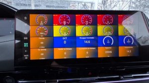 Прогрев 7DCT CHANGAN  на парковке