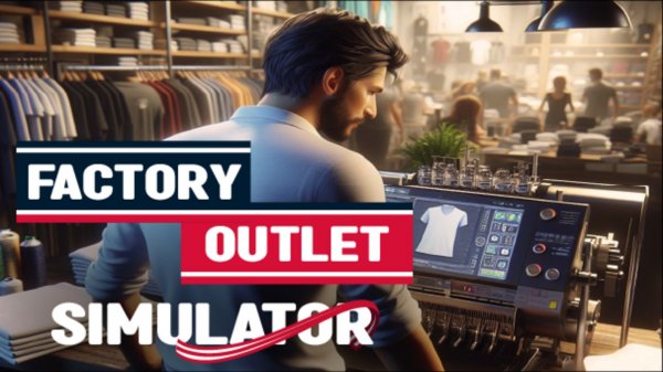 Factory Outlet Simulator - КОНТРАФАКТ АДИК(Adidas)🕹Первый взгляд, обзор геймплей