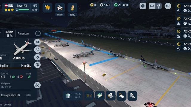 World of Airports. Gameplay record. Plane spotting. Innsbruck airport #67