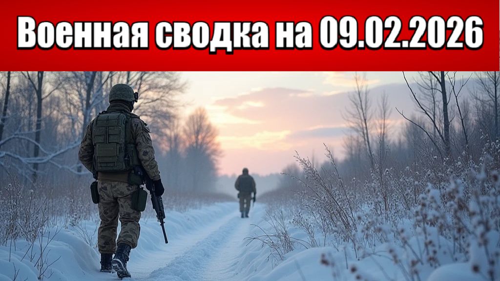 «ВС РФ прорываются к Рубцам, перерезая дорогу на Купянск!»: Военная сводка с фронта на 09.02.2026 смотреть онлайн