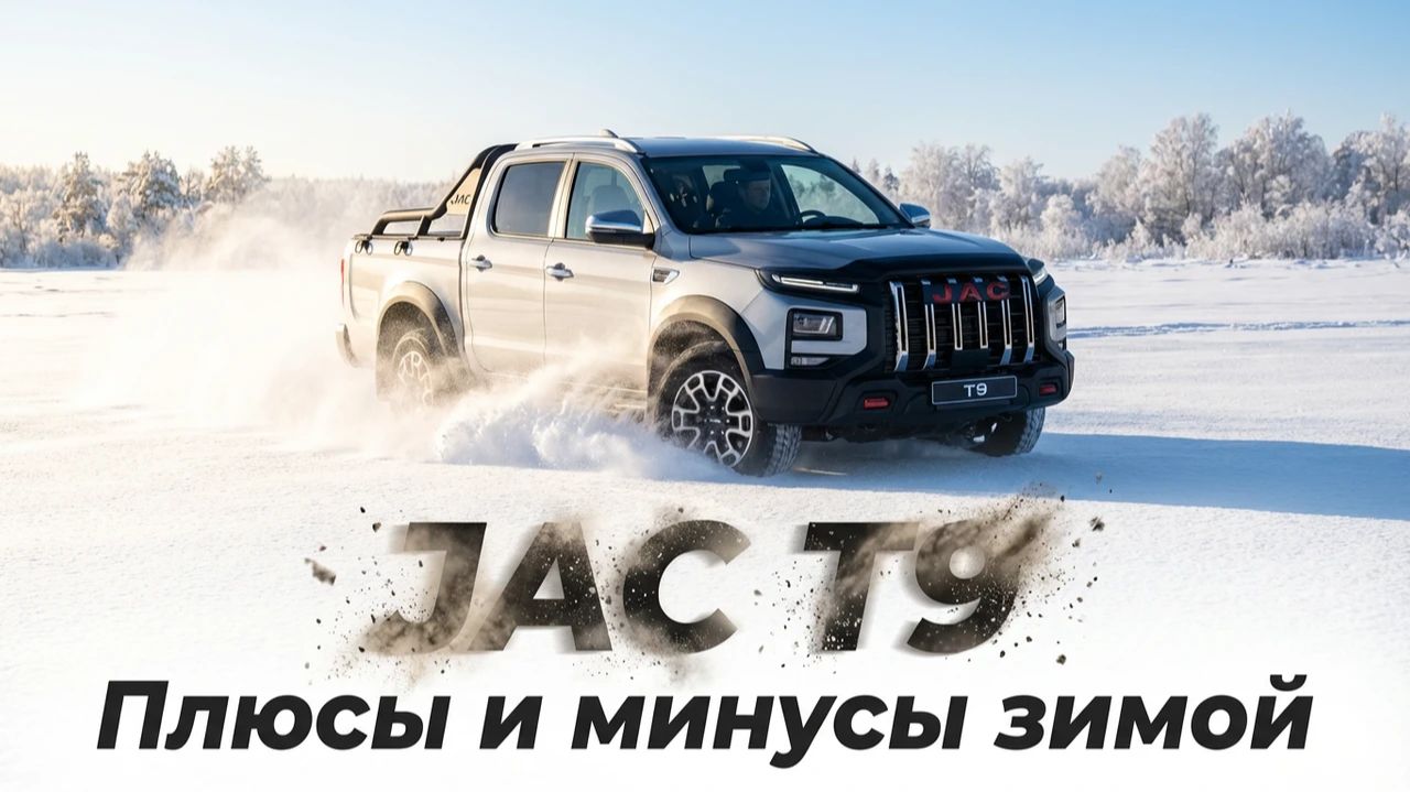ПЛЮСЫ и МИНУСЫ ЗИМНЕЙ ЭКСПЛУАТАЦИИ: JAC T9 смотреть онлайн